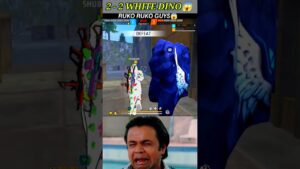 2 - 2 White Dino Se Badla Le payenge 😭 - Garena free fire Max #shorts #freefire