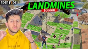 200k Landmines In One Match Funny Landmine Challenge 😂 - Garena Free Fire