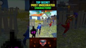 🔥3 Secret Underrated Characters in Garena FREEFIRE🔥l #shorts #freefire | PRI GAMING