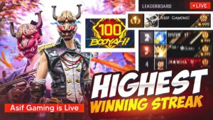 EliteMaster To GrandMaster Cs Rank Push🤩 With Highest Streak Ever 🤯 | Free Fire Max