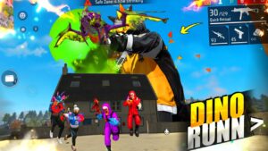 FREEFIRE🔥Dino Bundle OP Solo vs Squad Ump + M4A1 III 🤯 !! Garena free fire | PK GAMERS #freefire