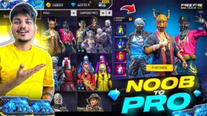 Free Fire Ultra PRO Id Unlocked Got All Rare Items😍 Poor To Rich In 10Mins -Garena Free Fire