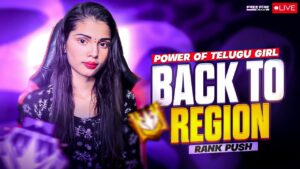 Grandmaster Rank Push - FACECAM GIRL LIVE STREAM - GARENA FREE FIRE