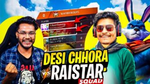 Headshot King Raistar Squad v/s Desi Chhora Squad 🔥 - Garena free fire