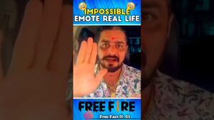 Impossible Emote In Real life 🤯🔥|| Garena free fire || #freefire  #viralvideo #shorts