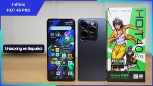 Infinix Hot 40 Pro Garena Free Fire Unboxing en Español