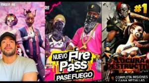 JUGANDO CON TRAJES VETERANOS EN GRAN MAESTRO! FREE FIRE#4