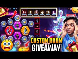 🛑 LIVE FREE FIRE CUSTOM ROOM GIVEAWAY🎁 | GARENA FREE FIRE!! #freefirelive #endzonelive #ugayush