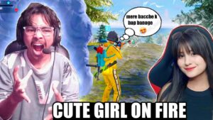 Laka Gamer playing with cute girl on grandmaster ranked🥰 Garena free fire