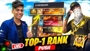 🔴[Live] Jai Shree Ram🚩22/75 Days Top 1 Grandmaster Pushing🔥- Garena Free Fire !!
