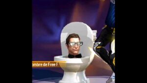 Nuevo emote de colaboración #freefire #garenafreefire #skibiditoilet