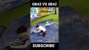 OB42 VS OB43 UPDATE || GARENA FREE FIRE #freefire #shorts