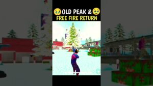 OLD PEAK & FREE FIRE RETURN 😱 SG GAMING YT ❤️ GARENA FREE FIRE 🔥#shorts #short #subscribe #viral