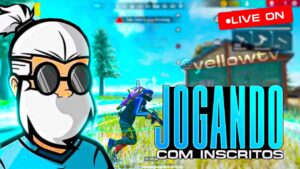 💛 PRIMEIRA LIVE DO ANO 💛 BEM VINDO 2024💛 FREE FIRE MOBILE 💛 LIVE ON! 💛