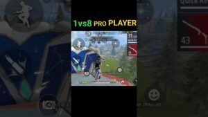 RelaxDurgeshGamer 1vs8 Br Ranked match ACE kill Moment - Garena Free Fire #shorts #youtubeshorts