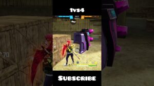 SAME SITUATION 1VS4 CLUTCH GARENA FREE FIRE || WAIT FOR END 🔚 #white444 #black444 #shorts #freefire