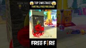 Top 3 Most Ghatya Mistakes Of Garena Free Fire 🤬🤮 || #freefire #trending #shorts