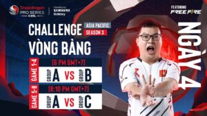 [VN] AP Free Fire | Snapdragon Mobile Challenge Group Stage | Season 3 Ngày 4