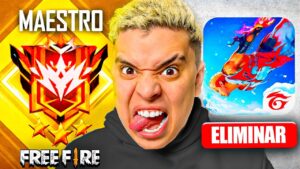 VOY A BORRAR FREE FIRE SINO LLEGO A GRAN MAESTRO...😨😨 🔥 FREE FIRE EN VIVO 🔥