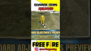 favorite items removed by garena freefire 😭 #shorts #freefire  #ffshorts #viral