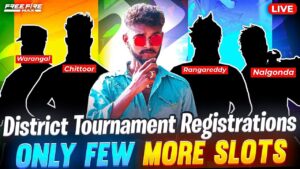 few more slots left  #freefirelive #facecamlive #telugufreefirelive #garenafreefire
