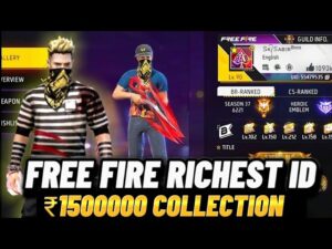 1 Cr ID COLLECTION IN FREE FIRE🥇 || GARENA FREE FIRE 🔥