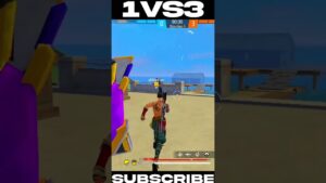 1VS3 😱 The Power of AWM 🔥Garena Free Fire  #freefire #srikantaff #ironicff #rattler #slash #viral