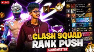 🔴Aj Jeffy Is Back On Live🔥!!CSR GrandMaster Rank Push😭🔥|Garena-FreeFire Max Live#ajjeffy#freefiremax