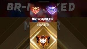 BR-RANKED 15 TIME MASTER DONE 🤣 || Funny shorts video | Garena Free Fire #freefire #trending #shorts