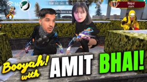 🔥 Booyah with AMIT Bhai After Long Time! 👌 Garena Free Fire | Sooneeta