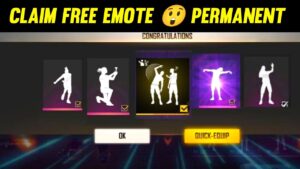 CLAIM FREE  EMOTE FREE FIRE 😲 - GARENA FREE FIRE
