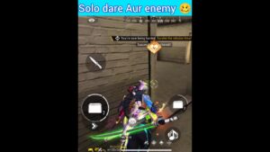 Enemy aur solo dare 🥴 || wait and watch ⚡ #shortsviral#viraltrend#garenafreefire#shortvideos