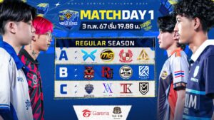 🔴ᴸᶦᵛᵉ FFWS Thailand Spring 2024 - Regular Season Day 1