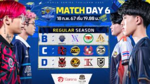 🔴ᴸᶦᵛᵉ FFWS Thailand Spring 2024 - Regular Season Day 6