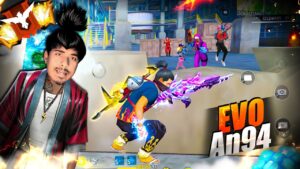 FREEFIRE 🤯 Evo An94 is Headshot Machine 😂 Solo vs Squad OP - Garena free fire PK GAMERS #freefire