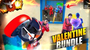 FREEFIRE🔥Valentine Bundle and Duo Emote OP Solo vs Squad 🤯 - Garena free fire | PK GAMERS #freefire