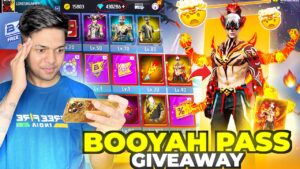 Free Fire 70,000 Diamonds New Booyah Pass Giveaway - Lokesh Gamer