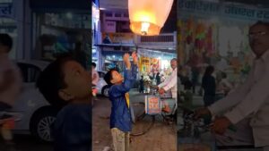 Garena Free Fire sent a hot air balloon 🤓🔥 to my house for brother 🥰 #shorts #freefireshortstory