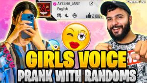Girl Voice 👩🏻 Prank With Randoms 😂😂 Part 2 - Garena Free Fire Funny