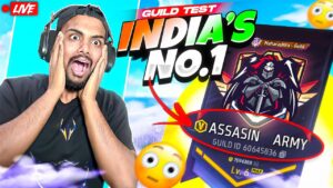 Live India No 1 Guild Test v Badge Guild Giveaway - Garena Free Fire Max #shorts  #livestream