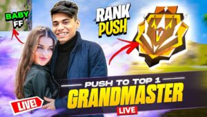 🔴[Live] Will You Be My Velentine? Free Fire🤪Top 1Grandmaster 20000 Score🔥 -Garena Free Fire !!