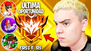MI ULTIMO DIRECTO!!! 😨 TINCA LUAY Y LUCY ME AYUDAN A LLEGAR A GRAN MAESTRO EN FREE FIRE 🔥😨