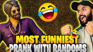 Most Funniest🔥🔥 Pranks With Randoms😂😂 - Garena Free Fire Funny