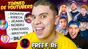 NUEVO TORNEO DE YOUTUBERS DE FREE FIRE !!! 🔥 HA VUELTO 🔥 LEGENDARIO
