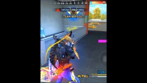 OP Solo vs Squad in P90 || Wait For Watch - Garena Free Fire #shorts #short