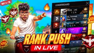 🔴TRY TO TOP 1 GRANDMASTER  🚀+ Day 2/75 😎 #freefirelive
