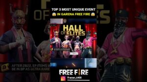 Top 3 Most Unique Event In Free Fire 😱-Garena Free Fire Max #shorts #freefire #trendingshorts