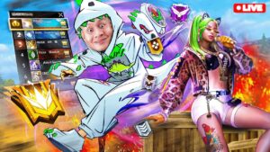 26000+ Rank Score Top 1 Grandmaster Push with V Badge Youtubers ✌ Tonde Gamer #freefire #live