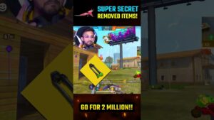 🔥3 Most Powerful Secret Items Removed From Garena Freefire🔥l #shorts #freefire | PRI GAMING