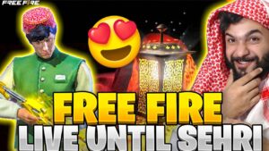 Free Fire Live Until Sehri Day 1🥵🥵- Garena Free Fire😁